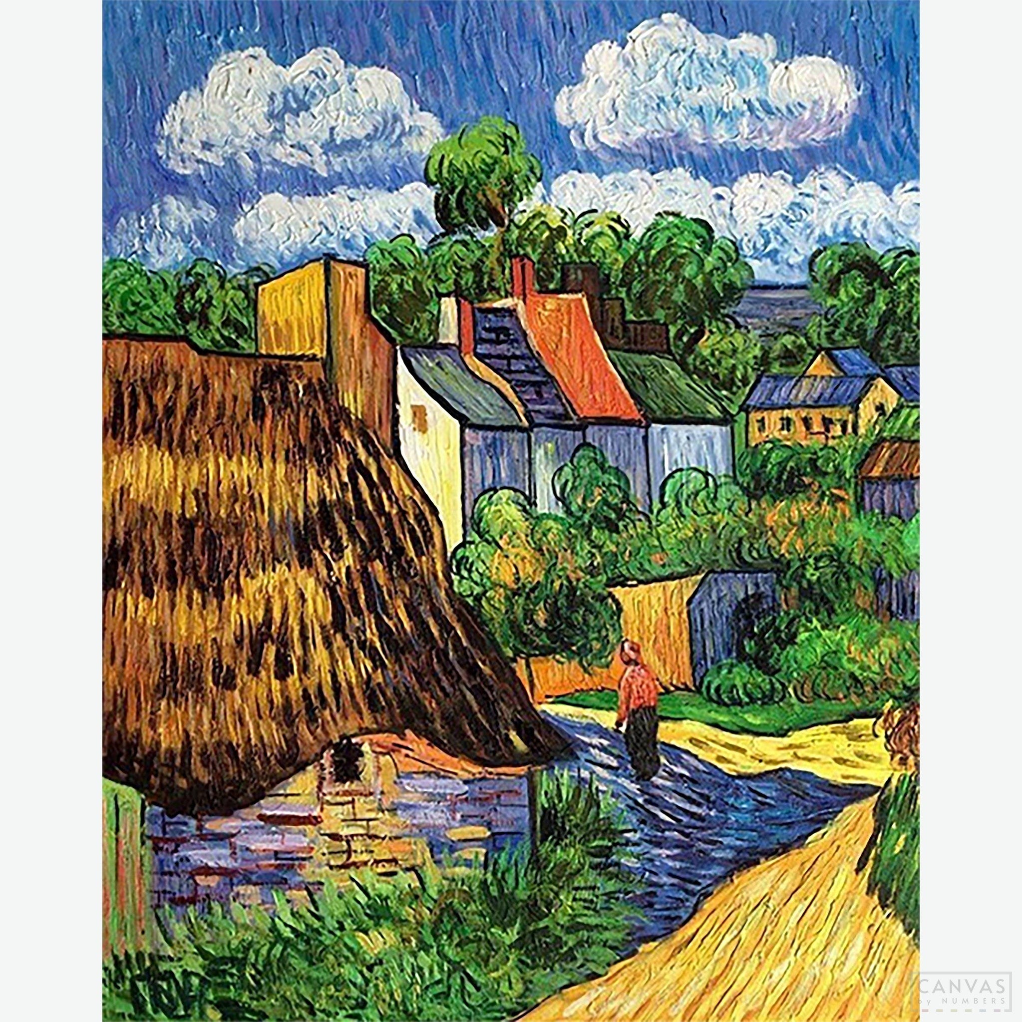 110 count Vincente shops Van Gogh Landscape Near Auvers Mini Art Print Wholesale Lot