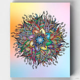 Optimism - A Mandala Painting by Numbers Kit-Brighten your day with our 