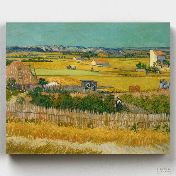 The Harvest - Paint by Numbers-You'll love our The Harvest - Vincent Van Gogh paint by numbers kit. Shop more than 500 paintings at Canvas by Numbers. Up to 50% Off! Free shipping and 60 days money-back.-Canvas by Numbers
