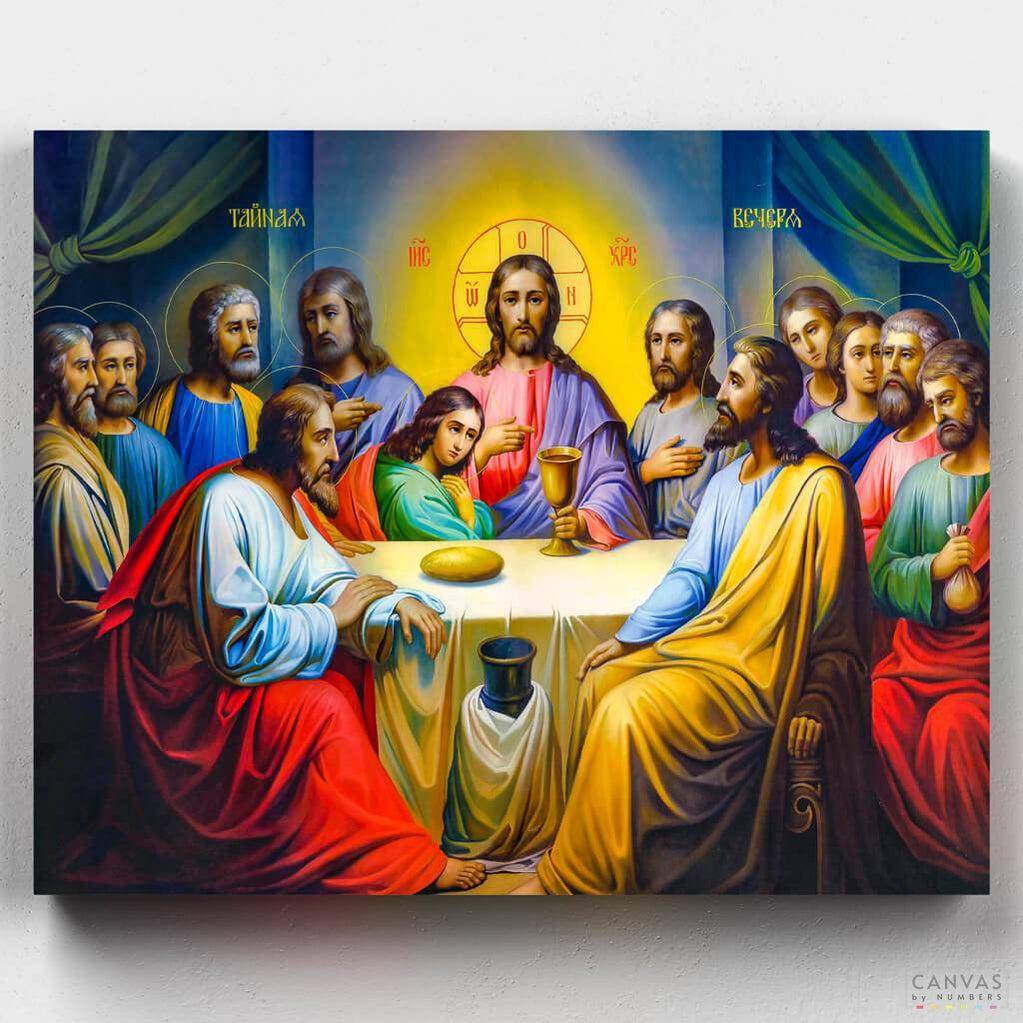 Last Supper Painting High Resolution