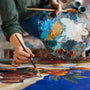 Gustav Klimt Painting