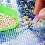 Diamond painting tools for creating detailed artwork 