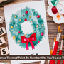 Christmas paint by number kits 