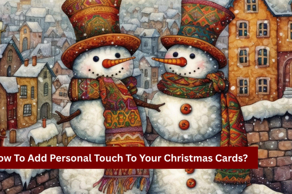 How To Add Personal Touch To Your Christmas Cards?
