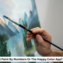 Real Paint by Numbers or the Happy Color App?
