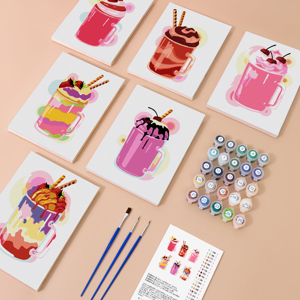 Sugar Rush – Mini Paint by Numbers Set