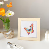 Butterfly Collection 1 - Mini Diamond Painting Kit-Embark on a colorful crafting adventure with our Butterfly Mini Diamond Painting Kit. Create 9 unique butterfly artworks perfect for relaxing or gifting.-Canvas by Numbers