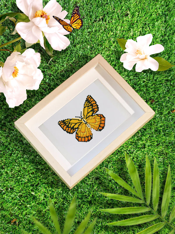 Butterfly Collection 2 - Mini Diamond Painting Kit-Discover the Butterfly Collection 2 Mini Diamond Painting Kit. Craft 12 unique butterfly designs that sparkle with creativity and charm!-Canvas by Numbers