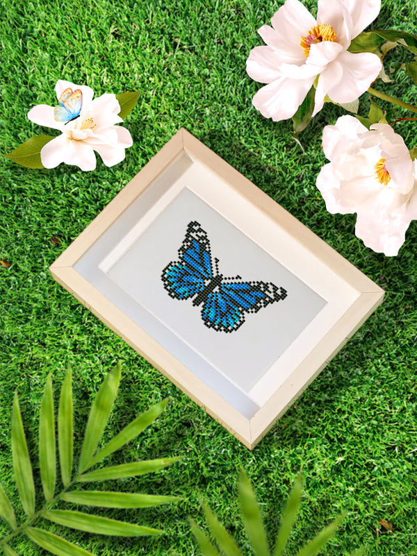 Butterfly Collection 2 - Mini Diamond Painting Kit-Discover the Butterfly Collection 2 Mini Diamond Painting Kit. Craft 12 unique butterfly designs that sparkle with creativity and charm!-Canvas by Numbers