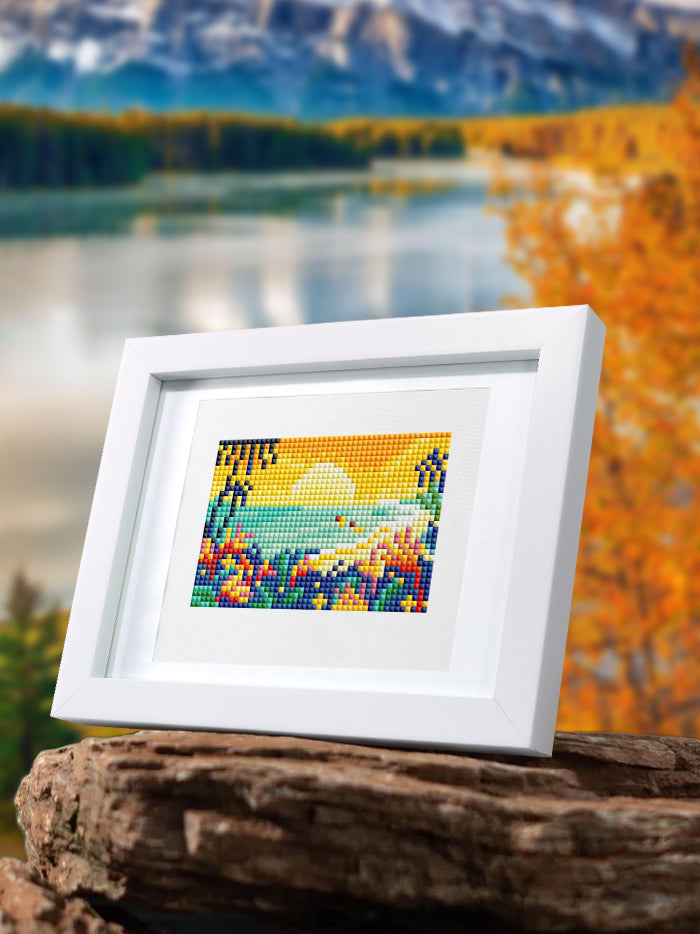 Landscapes Collection - Diamond Painting Mini Kit-Discover the Landscapes Collection Diamond Painting Mini Kit. Enjoy crafting with 10 mini kits featuring breathtaking landscapes from mountains to beaches.-Canvas by Numbers