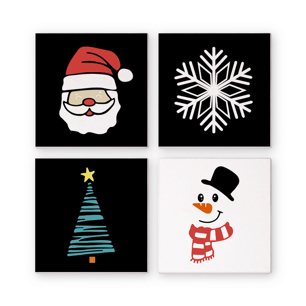 Festive Icons 2 – Mini Paint by Numbers Set