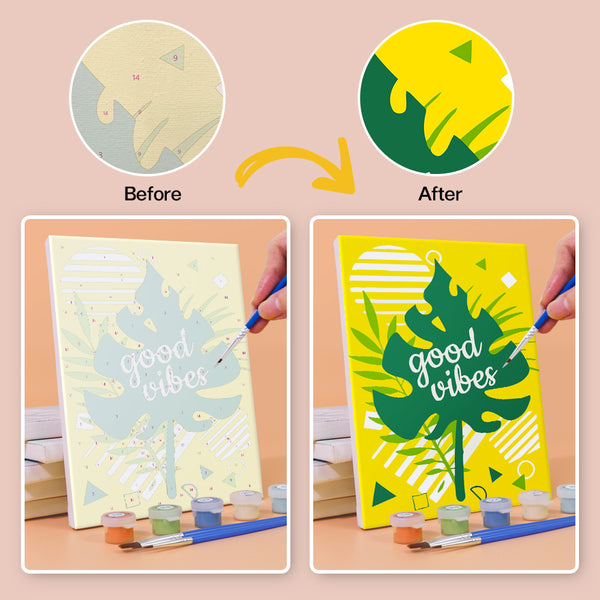 Summertime Collection 3 - Mini Paint by Numbers Set