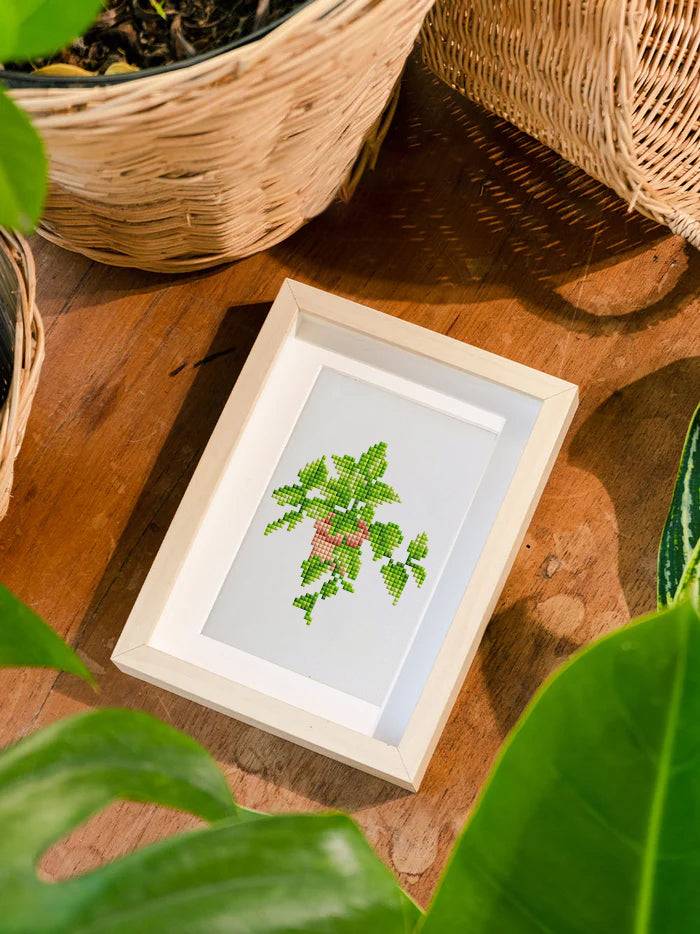 Plants Collection 1 Mini Diamond Painting: Botanical Beauty