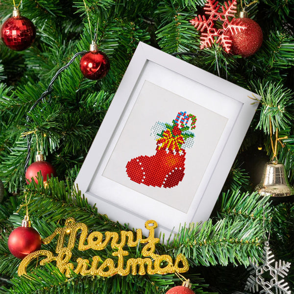 Christmas Collection 1 - Mini Diamond Painting Kit-Create your own winter wonderland with our Christmas Collection 1 Mini Diamond Painting Kit. Craft 12 festive designs that sparkle with holiday cheer!-Canvas by Numbers