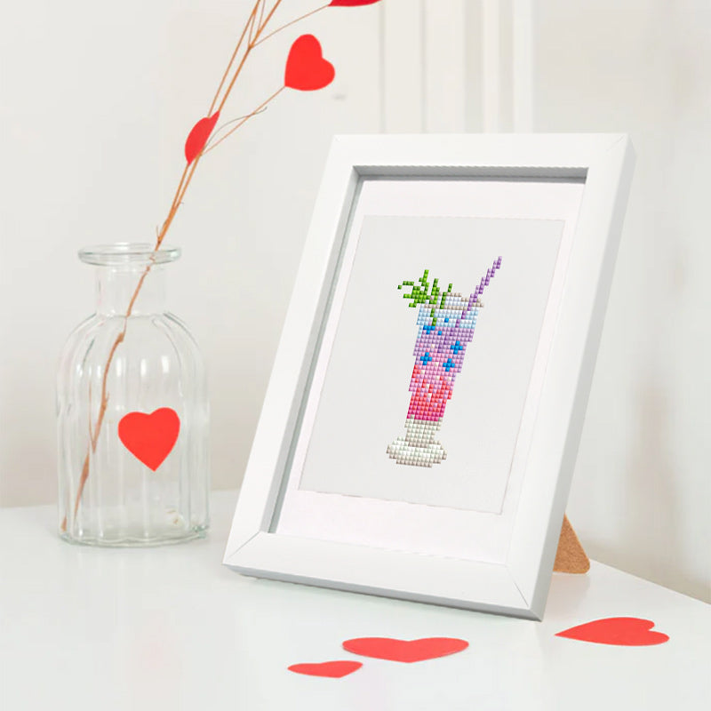 Cocktail Collection 1 - Mini Diamond Painting Kit-Craft your favorite cocktails with our Mini Diamond Painting Kit. Featuring 12 iconic drinks, it’s perfect for art enthusiasts and cocktail fans alike!-Canvas by Numbers