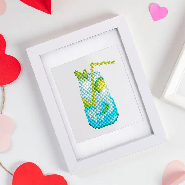 Cocktail Collection 1 - Mini Diamond Painting Kit-Craft your favorite cocktails with our Mini Diamond Painting Kit. Featuring 12 iconic drinks, it’s perfect for art enthusiasts and cocktail fans alike!-Canvas by Numbers