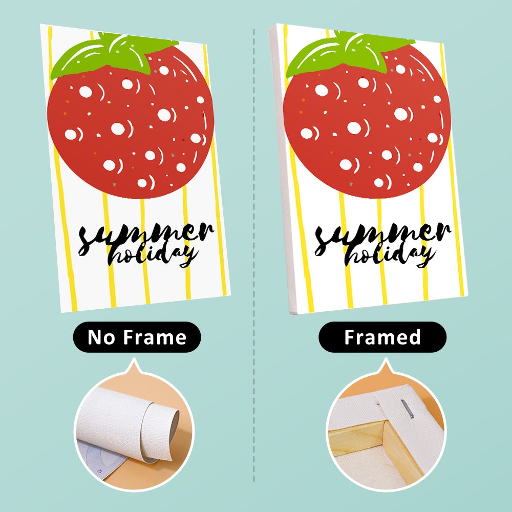 Summer Fruits - Mini Paint by Numbers Set