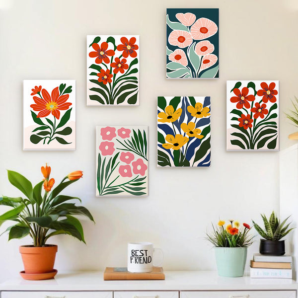 Bloemencollectie 1 - Mini Schilderen op Nummer Set