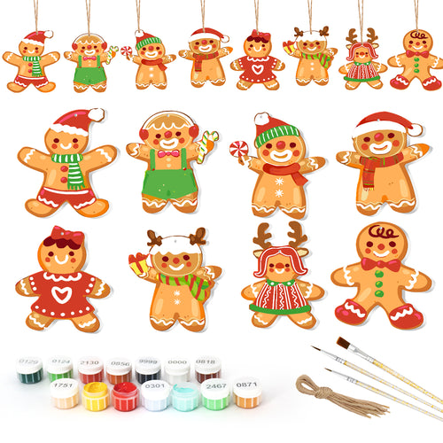 Weihnachtsornament Malset – DIY Holiday Decor Set