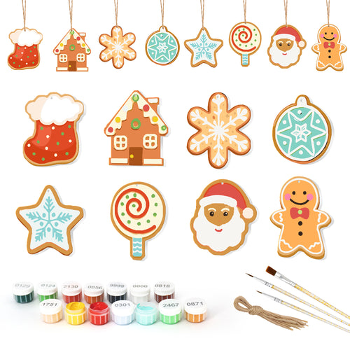 Weihnachtsornament Malset – DIY Holiday Decor Set