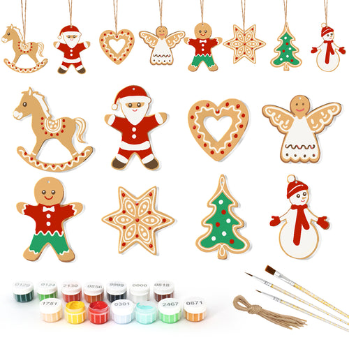 Weihnachtsornament Malset – DIY Holiday Decor Set