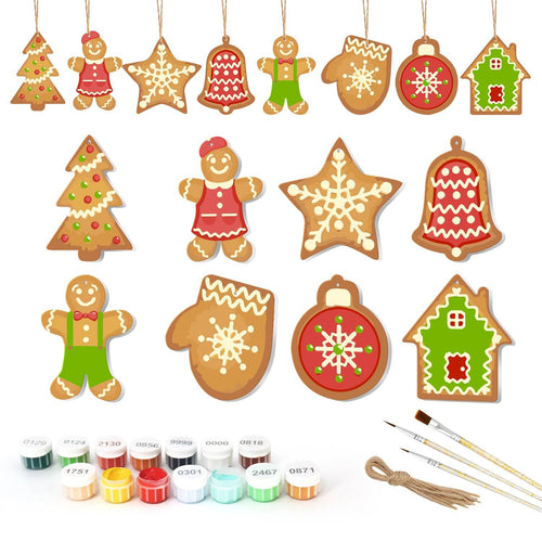 Weihnachtsornament Malset – DIY Holiday Decor Set