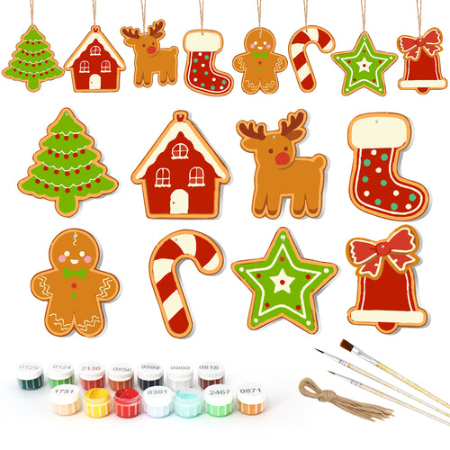 Weihnachtsornament Malset – DIY Holiday Decor Set