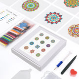 Mandala Collection - Diamond Painting Mini Kit-Create mesmerizing mandalas with our Mandala Collection Mini Diamond Painting Kit. Craft 12 intricate designs that bring peace and balance to your space.-Canvas by Numbers