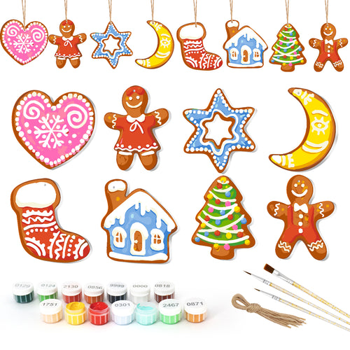 Weihnachtsornament Malset – DIY Holiday Decor Set