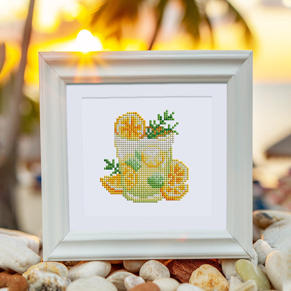 Cocktail Collection 2 - Mini Diamond Painting Kit-Bring mixology to life with our Cocktail Collection 2 Mini Diamond Painting Kit. Craft 12 vibrant drink-themed artworks that sparkle with fun and creativity!-Canvas by Numbers