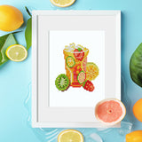 Cocktail Collection 2 - Mini Diamond Painting Kit-Bring mixology to life with our Cocktail Collection 2 Mini Diamond Painting Kit. Craft 12 vibrant drink-themed artworks that sparkle with fun and creativity!-Canvas by Numbers