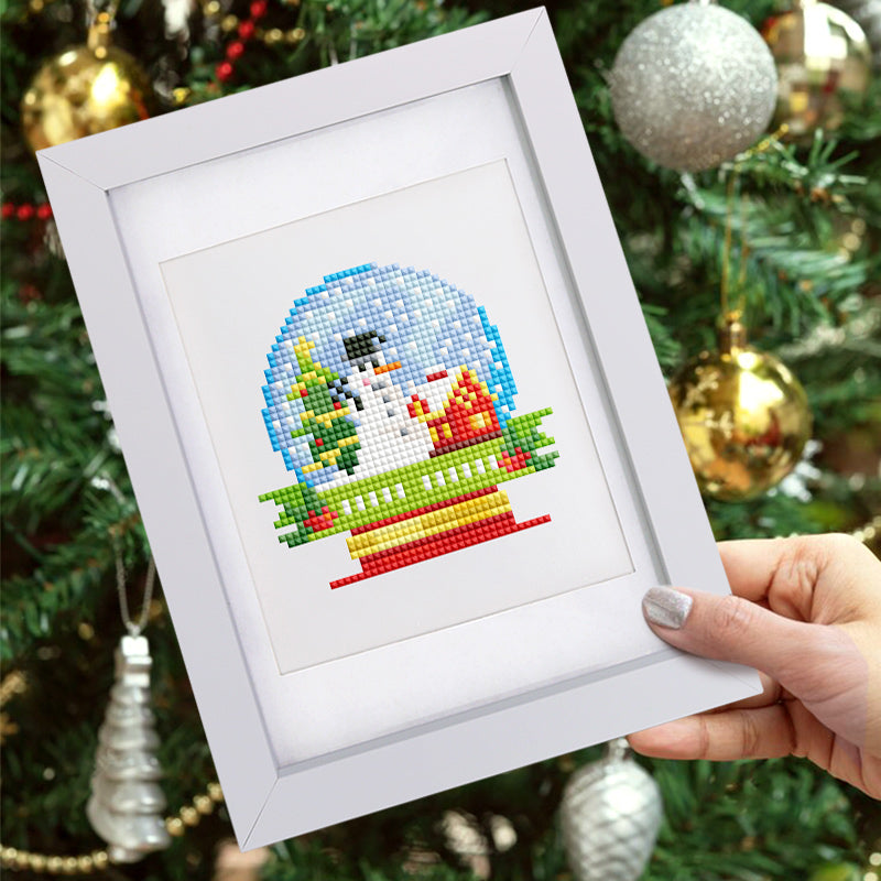 Christmas Collection 2 - Mini Diamond Painting Kit-Unleash holiday magic with our Christmas Collection 2 Mini Diamond Painting Kit. Paint 12 unique festive scenes that add sparkle and joy to your celebrations!-Canvas by Numbers