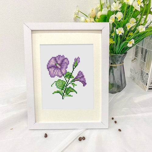 Floral Collection 2 - Mini Diamond Painting Kit-Blossom into art with our Floral Collection 2 Mini Diamond Painting Kit. Craft 12 vibrant flowers, perfect for decorators and nature enthusiasts alike!-Canvas by Numbers