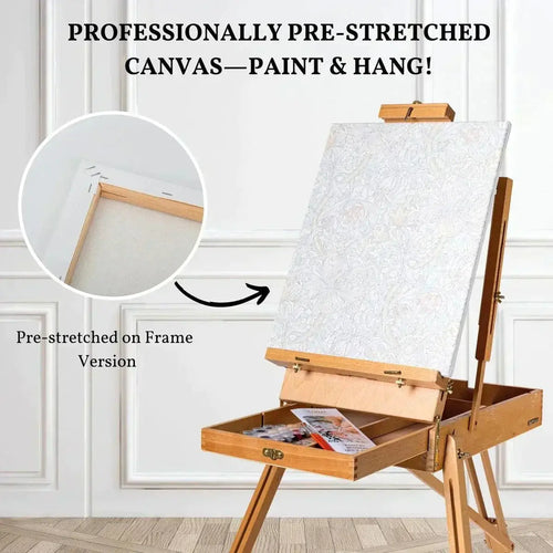 The Four Seasons Paint by Numbers Kit – Pre-Framed Canvas