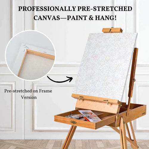 The Strawberry Thief Paint by Numbers Kit – Pre-Framed Canvas