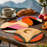 Landscapes Collection 2 - Paint by Numbers Placemats-Explore the simplicity of nature with our Landscapes Paint by Numbers Placemats. Minimalistic mountain, sea, and sky scenes for a serene table decor.-Canvas by Numbers