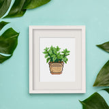 Plants Collection 3 - Diamond Painting Mini Kit-Dive into nature's beauty with our Plants Collection 3 Mini Diamond Painting Kit. Craft 12 sparkling plant designs and add a touch of green to your decor.-Canvas by Numbers