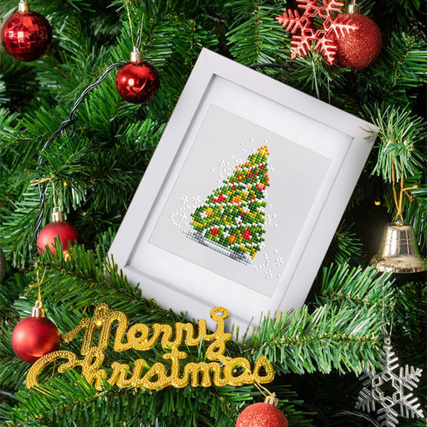 Christmas Collection 3 - Mini Diamond Painting Kit-Celebrate the holiday season uniquely with our Christmas Collection 3 Mini Diamond Painting Kit. Create 12 distinct festive scenes to light up your home!-Canvas by Numbers