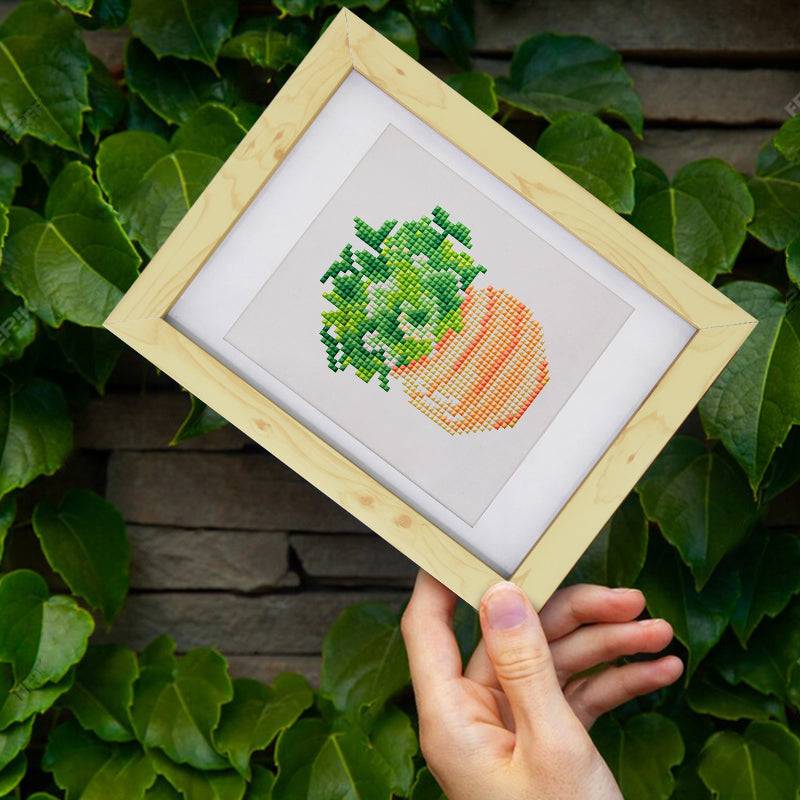 Plants Collection 3 Mini Diamond Painting: Botanical Elegance