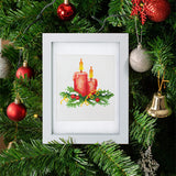 Christmas Collection 3 - Mini Diamond Painting Kit-Celebrate the holiday season uniquely with our Christmas Collection 3 Mini Diamond Painting Kit. Create 12 distinct festive scenes to light up your home!-Canvas by Numbers