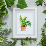 Plants Collection 3 - Diamond Painting Mini Kit-Dive into nature's beauty with our Plants Collection 3 Mini Diamond Painting Kit. Craft 12 sparkling plant designs and add a touch of green to your decor.-Canvas by Numbers