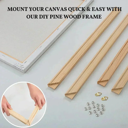 DIY Wooden Frame for In Remembrance Canvas – Easy to Assemble