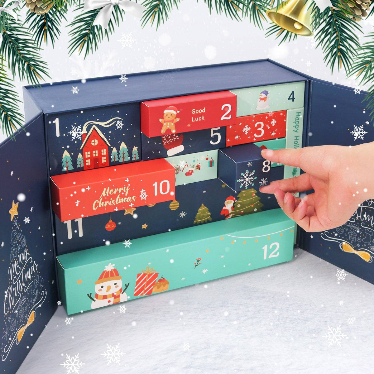 Festive Art Box – Christmas Paint by Numbers Gift Set