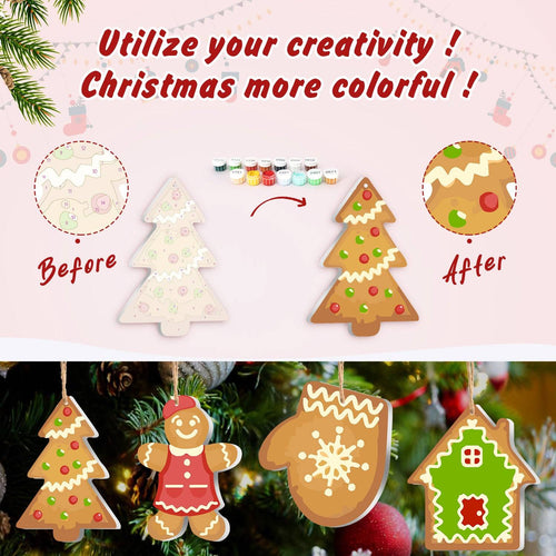 Weihnachtsornament Malset – DIY Holiday Decor Set