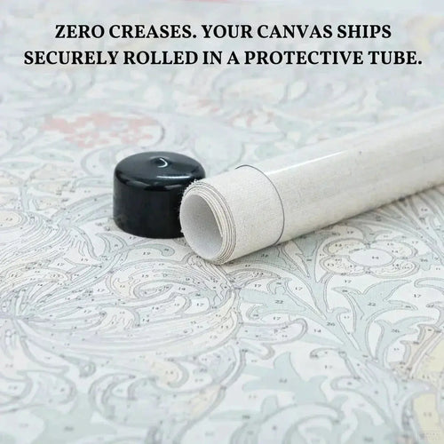 Jesus Walking on the Beach Rolled Canvas in Tube – Crease-Free Protection