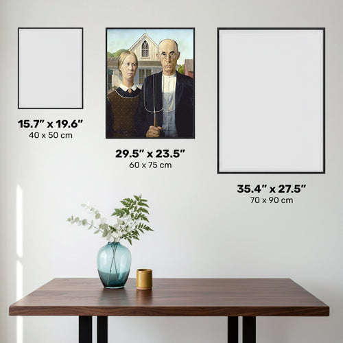 American Gothic - Diamond Painting - Grand format