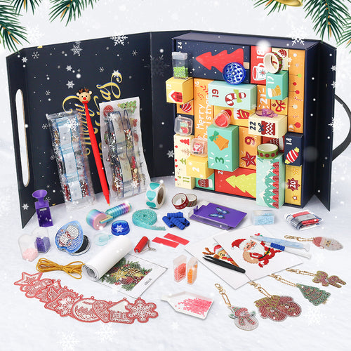 Feestelijke Kunstdoos – Diamond Painting Gift Set