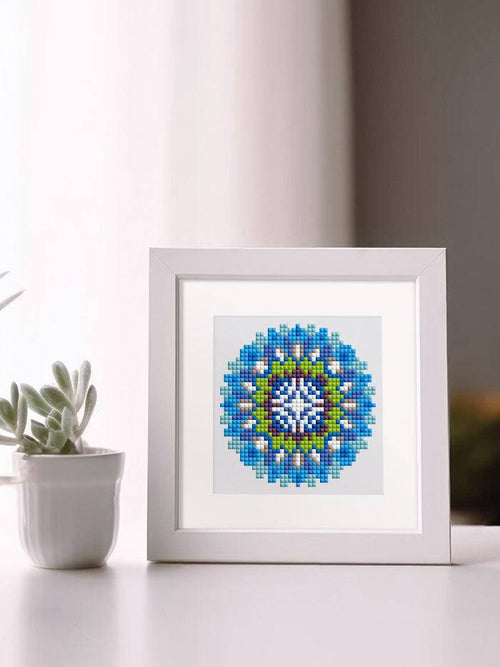 Mandala Collection - Diamond Painting Mini Kit-Create mesmerizing mandalas with our Mandala Collection Mini Diamond Painting Kit. Craft 12 intricate designs that bring peace and balance to your space.-Canvas by Numbers