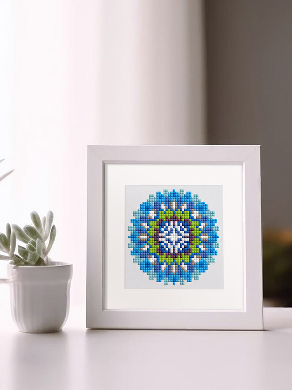 Mandala Collection - Diamond Painting Mini Kit-Create mesmerizing mandalas with our Mandala Collection Mini Diamond Painting Kit. Craft 12 intricate designs that bring peace and balance to your space.-Canvas by Numbers