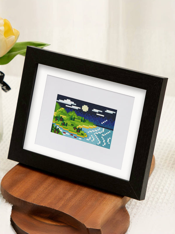 Landscapes Collection - Diamond Painting Mini Kit-Discover the Landscapes Collection Diamond Painting Mini Kit. Enjoy crafting with 10 mini kits featuring breathtaking landscapes from mountains to beaches.-Canvas by Numbers